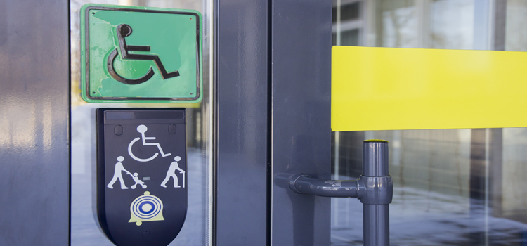 automatic handicap door opener in Beverly Hills